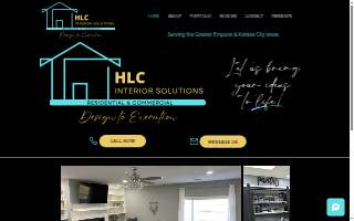 Hlc interior solutions website
