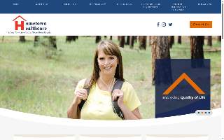 Home Town Health Care website