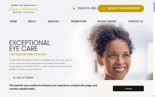 Garden City Vision Source website
