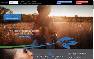Heartland Dermatology Center of Garden City website
