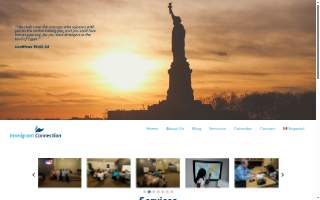 Immigrant Connection, Inc. website