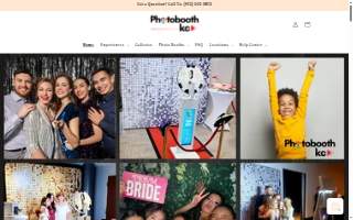Photobooth KC of Garden City website