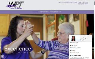 Wildcat PT Home Health website