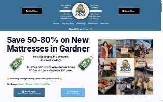 JOCO Mattress Co. website