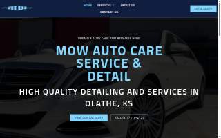 MOW Auto Care of Olathe website