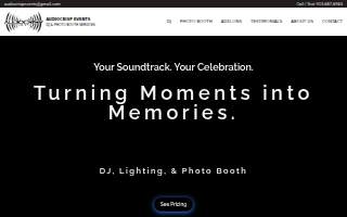 Audiocrisp Events website