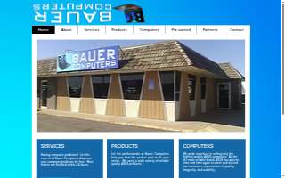 Bauer Computers website