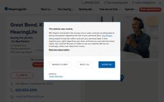 HearingLife of Great Bend KS website