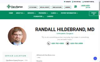 Hildebrand Randall K MD website
