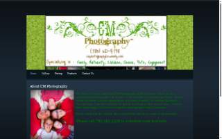 CM Photography website