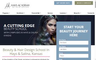 Hays Academy of Hair Design - Hays Campus website