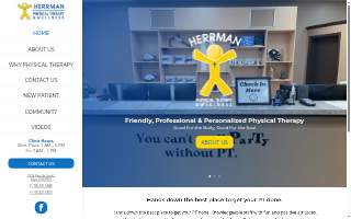 Herrman Physical Therapy & Wellness website