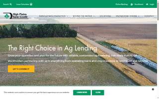 High Plains Farm Credit website
