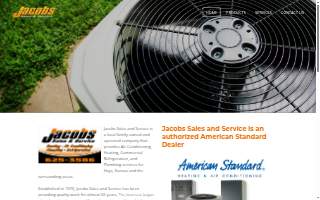 Jacobs Sales and Service website