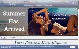 Potter Plastic Surgery & MedSpa website