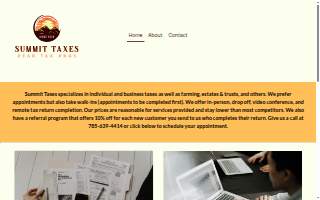 Summit Taxes, LLC website