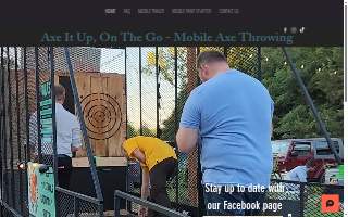 Axe It Up Hutch website