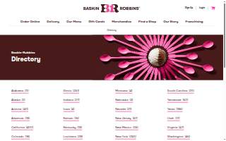 Baskin-Robbins of Hutchinson website