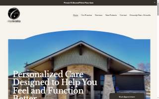 Cohoon Kinesiology Chiropractic and Rehab website