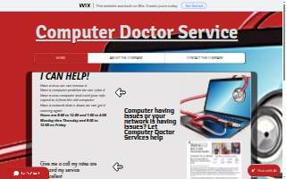 Computer Doctor Service website