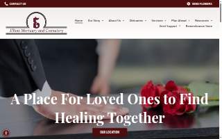 Elliott Mortuary & Crematory website