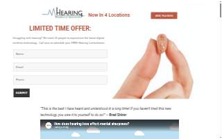 Hearing Healthcare website