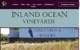 Inland Ocean Vineyards & Winery website