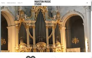 Marston Music Studio website