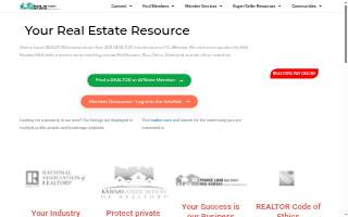 Prairie Land Realtors website
