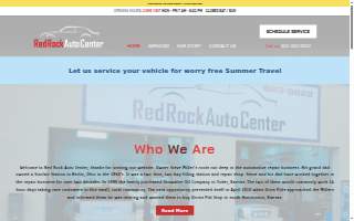 Red Rock Auto Center, Inc. website