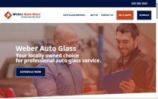 Weber Auto Glass website