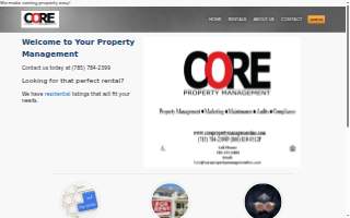 Core Property Management Inc. website