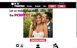 Dr. DJ Productions, LLC website