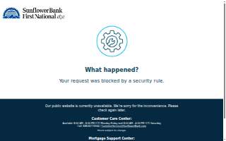 Sunflower Bank website