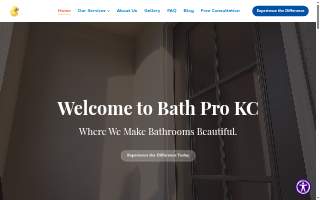 Bath Pro KC website