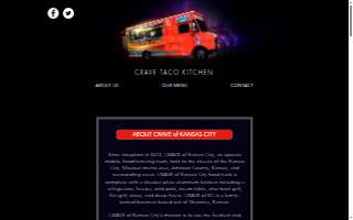 Crave of Kansas City Food Truck website
