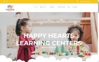 Happy Hearts Learning Center website