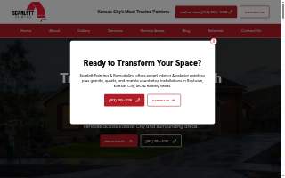 Scarlett Painting & Remodeling website