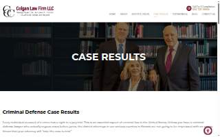 Colgan Law Firm LLC of Lansing website