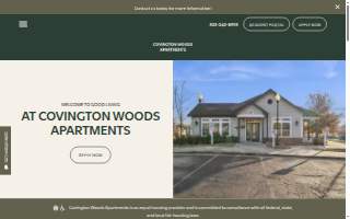 Covington Woods website