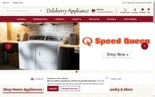 Dolsberry Appliance & TV Express website