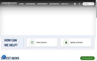 Leavenworth County Surveyor website