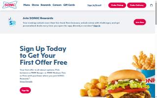 Sonic Drive-In of Lansing website