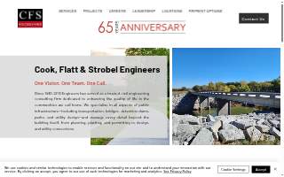 Cook, Flatt & Strobel Engineers website