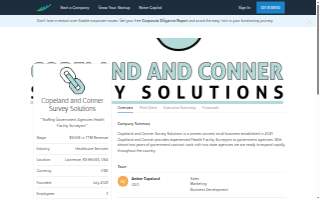 Copeland and Conner Survey Solutions website