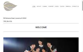 Ignition Dance Academy website