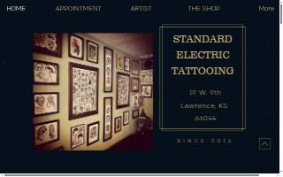 Standard Electric Tattooing website