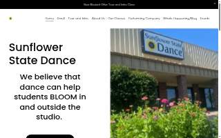 Sunflower State Dance website
