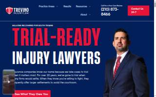 Treviño Law Office, LLC website