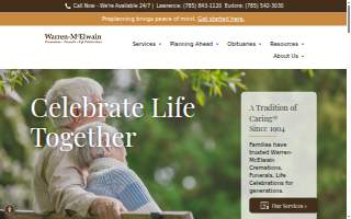 Warren-McElwain Mortuary – Eudora Chapel website